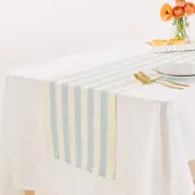 Blue Stripe Table Runner