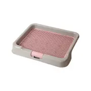 PS KOREA Grey Dog Pet Potty Tray Training Toilet Portable T3