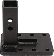RV Bumper Hitch Receiver, Bolt On Receiver Tube Adapter, Towever Hitch Extende, Adjustable Pintle Mount, for RVs, Trailers, for Bike Racks, Cargo Carriers, 4410lbs