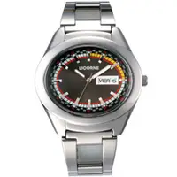 在飛比找PChome24h購物優惠-LICORNE 科技新色彩腕錶(金屬色)