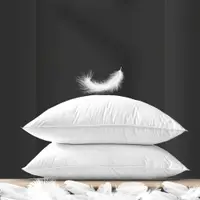 在飛比找松果購物優惠-【1.5kg中枕-MIT頂級水鳥羽毛枕飯店枕頭 羽毛枕-SU