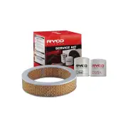 Ryco Oil Air Fuel Filter Service Kit for Jeep Cj 7 8 Hawke Laredo Overlander