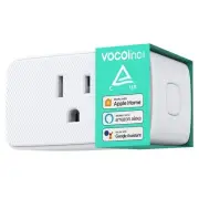 VOCOlinc Homekit WIFI Smart Plug Works with Alexa, Apple Home, Google 15A, 2.4GH