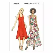 Vogue Sewing Pattern 8994 Misses Pullover Dress Size 8-16 Uncut