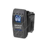 Narva 12V Illuminated Sealed Rocker Switch Backup Light Symbol Blue 63142Bl