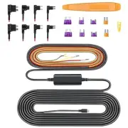 C Dash Cam Hardwire Kit Dual Dash Cam Q4 Front and Rear Hardwire Kit Fuse for...