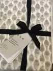 West Elm Stamped Dot Organic F/Q Duvet Cover NIP! Frost Gray Full/Queen