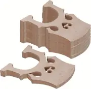 Mxfans Cello Bridge 4/4 Full Size Burlywood Maple Bridge for Cello Strings Wo...