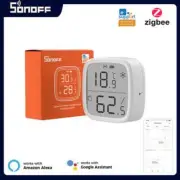 SONOFF Zigbee SNZB-02D Smart Temperature And Humidity Sensor Large LCD Remote Re