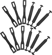 Cabilock 100Sets Plastic Carry Shipping Handles Heavy Duty Handles for Cardboard Box Present Box and Moving Boxes Easy to Carry Design for Efficient Packaging and Transport