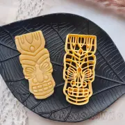 Tribal Voodoo African Mask Mystic Magic Magical Tribe Type 3 Cookie Cutter
