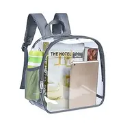 Clear Backpack Stadium Approved Clear Backpack Small for Women Transparent Backpack for Concert Security Travel Stadium