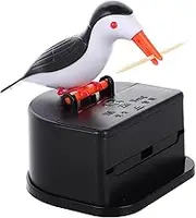 Alipis Creative Bird Automatic Toothpick Dispenser Toothpick Holder for Home Decor Unique Kitchen Gadget for Parties Travel Fun