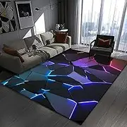 3D Vision Carpet, Lightweight, Luxury Rug for Esports Rooms, Stain Resistant and Stylish Home Decoration(C,40CM*60CM)