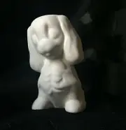 Dog 3.75" tall Springier Spaniel Ceramic Bisque Ready to Paint