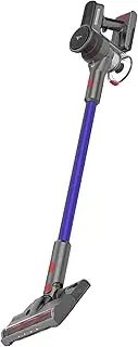 MyGenie X-Lite Hydra Stick Vacuum & Mop - Powerful 10Kpa Suction, LED Lighting, HEPA Filtration, Detachable Mop Head, 35 Min Runtime, 22.2V Removable Battery - Blur