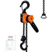 Mini Lever Chain Hoist 1/4 Ton 550 lbs Lever Hoist 10 ft Ratchet Chain Puller...