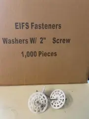 EIFS fasteners Pre-Assembled 2” screws