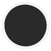 14ft Trampoline Mat Replacement with 72 V-Rings for 5.5" Springs