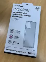 Samsung Galaxy Note 20 (6.7") 5G TECH21 Evo Pure Clear Slim Rugged Case - Clear