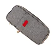 Canvas Bag Multifunctional Marker Pen Pouch Holder Office College School Durable Portable Large Storage Bag
