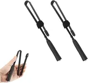 [LSENG] Dual Band VHF UHF 144/430MHz 18.5Inch Foldable CS Tactical SMA Female Ham Radio Antenna for Kenwood Wouxun Baofeng BF-F8HP UV-5R UV-82 BF-888S GT-3 Handheld Ham Two Way Radio Walkie Talkie（2PCS）