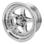 Street Pro Street Pro ll Convo Pro Wheel Polished 15x7' For Ford Bolt Circle 5x 4.50' (-12) 3.50' Back Space