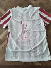 NIKE Atletico Madrid Authentic Autograph Soccer Jersey JOAO FELIX