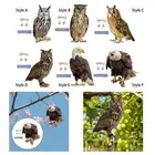 Fake Owl Owl to Frighten Birds Owl Scarecrow