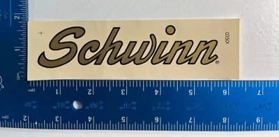 Vintage Schwinn Water Transfer Decal Kreisler Corp Chicago 03501 Gold