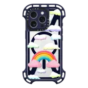 iPhone 16 Pro Ultra Bounce Case MagSafe Compatible Kawaii Rainbow