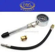 New K&L Brand Engine Compression Tester W/ Flex Drive & 14mm 18mm Adapters #M101