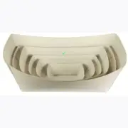 Takeaway White Cardboard Medium Tray 140x85x55 500 pcs