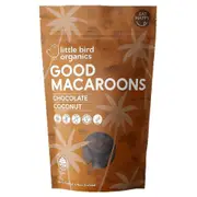 Organic Little Bird Organics Good Macaroons Chocolate and Coconut – Fresh, healthy organic delivery | Doorstep Organics