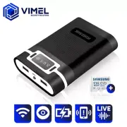 Power bank Camera WIFI Smartphone App Device 128GB LIVE Stream Small Mini