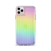 Case cover with hologram aurora laser stripe effect, fits iPhone 12 / 12 Mini (5.4'')