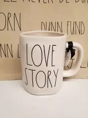 Rae Dunn Disney Princess Beauty & the Beast BELLE Mug LOVE STORY, Double sided