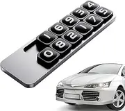 POCHY Temporary Parking Sign | Number Plate | Vehicle Park Phone Numbers Plate for Car Dashboard