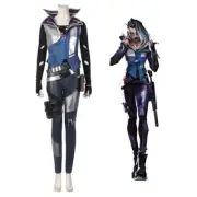 Valorant Agent Fade Cosplay Costume | Gaming Outfit