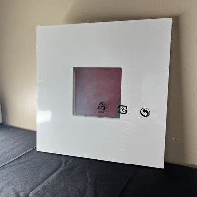IKEA MALMA Wall Decor Square 10" Framed Mirror - White - Brand New!