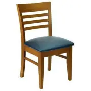 FREEDA TASMANIAN OAK TIMBER DINING CHAIR NEW ENGLISH OAK