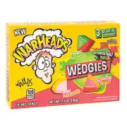 Warheads Wedgies, 3.5 oz Theater Box - Sour Chewy Candy (Single)
