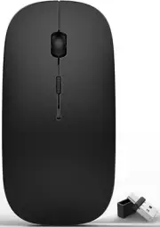Wireless Bluetooth Mouse, 5.2/3.0 and 2.4GHz USB Type-C, Rechargeable