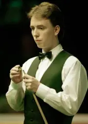 Ken Doherty of Ireland at the Embassy World Snooker Championships - Old Photo