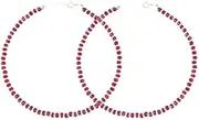 [Tongari] 925 Pure Silver Anklet With Black Crystal & Silver Beads For Women Design-4, Free, Sterling Silver, no gemstone