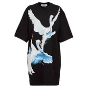 [MSGM] Swans Printed T-Shirt