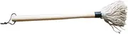 Barbecue Mop Brush Cotton Head BBQ Mop for Grill Cleaning Wood Handle Sauce Baster for Grilling
