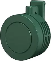 Portable Silent Mini Bladeless Electric Fan, Adjustable 3 Speed Suspended Waist Fans, Clip on Fans for Shirt for Outdoor and Travel, Battery Powered Clip 360 Degree On Air Cooler
