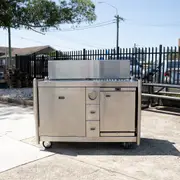 Stainless Steel Coffee Cart