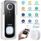 2K Wireless Video Doorbell Camera WiFi Doorbell Camera with Chime Two-Way Audio
